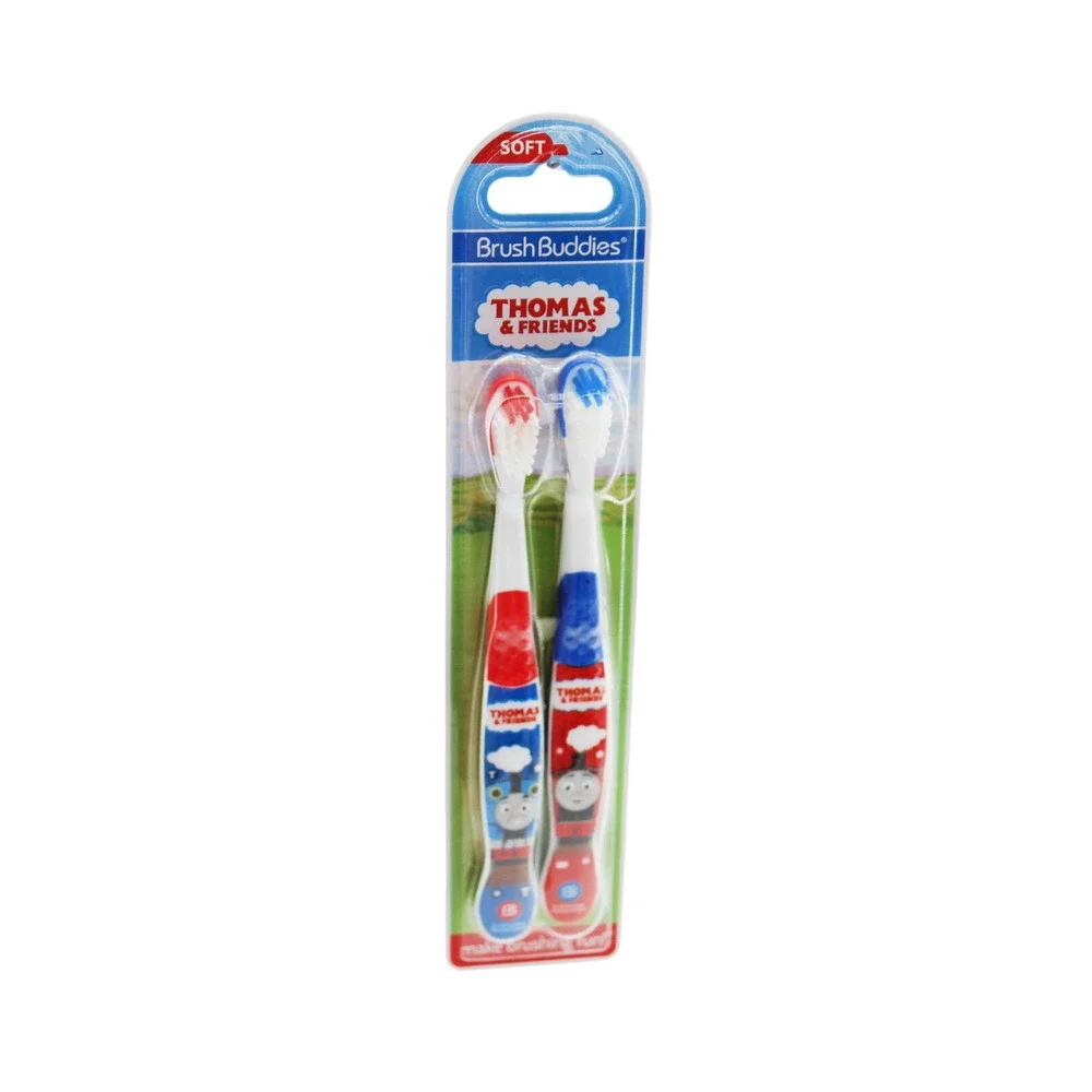 5 Pack Kids Toothbrush Brush Buddies Thomas & Friends Toothbrush